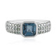 Anillo en oro con Topacio azul de Londres (KM by Juwelo)