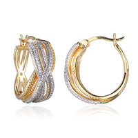 Pendientes en plata con Diamante I3 (I)