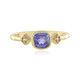 Anillo en plata con Tanzanita(Adela Silber)