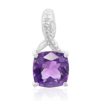 Colgante en plata con Amatista de Bolivia