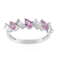 Anillo en oro con Zafiro rosado (CIRARI)