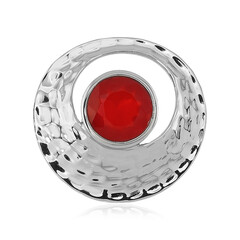 Colgante en plata con Ópalo rojo de Etiopía