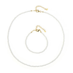 Set en plata con Zircón