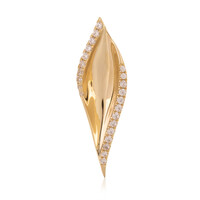 Colgante en oro con Zircón (de Melo)