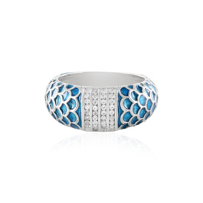 Anillo en plata con Zircón