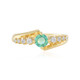 Anillo en plata con Esmeralda de Rusia (Adela Silber)