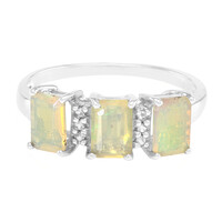 Anillo en plata con Ópalo de Indonesia