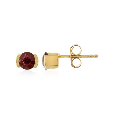 Pendientes en plata con Zircón rosado