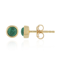 Pendientes en plata con Crisocola
