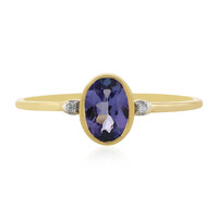 Anillo en oro con Tanzanita (La Revelle)