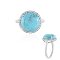 Anillo en plata con Turquesa