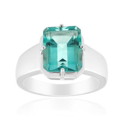 Anillo en plata con Fluorita de Braldu (Pallanova)