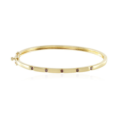 Brazalete en plata con Diamante rojo I2