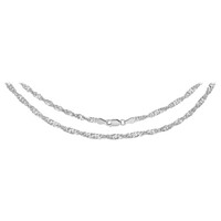 Cadena en plata