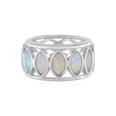 Anillo en plata con Ópalo de Welo (de Melo)
