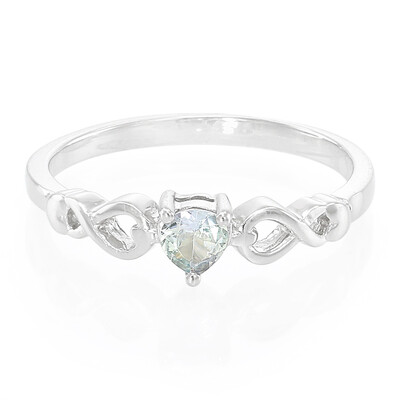 Anillo en plata con Tanzanita fantasía