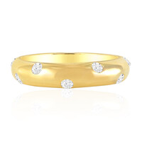 Anillo en plata con Topacio blanco