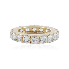 Anillo en oro con Zafiro blanco (de Melo)