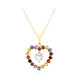 Collar en plata con Topacio blanco