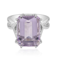Anillo en plata con Amatista Rosa de Francia