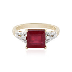 Anillo en oro con Rubí de Madagascar (D'vyere)