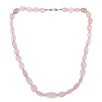 Collar en plata con Morganita