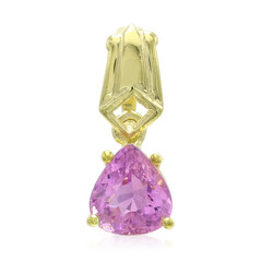 Colgante en plata con Turmalina cuprífera rosa