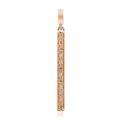 Colgante en oro con Diamante rosa de Francia de Argyle SI1