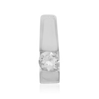 Colgante en plata con Topacio blanco