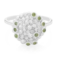 Anillo en plata con Alejandrita
