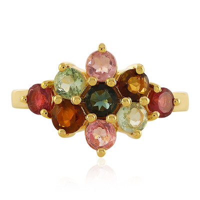 Anillo en plata con Turmalina