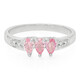 Anillo en plata con Zafiro Padparadscha