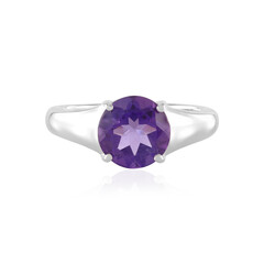Anillo en plata con Amatista de Siberia