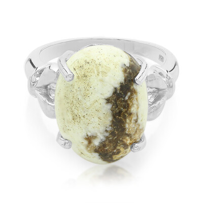 Anillo en plata con Magnesita