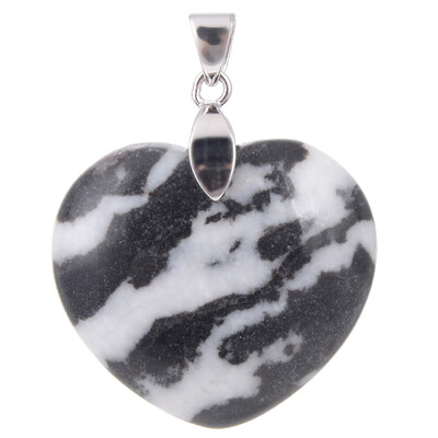 Colgante en plata con Jaspe zebra