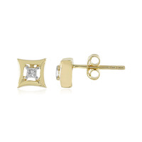Pendientes en oro con Diamante SI1 (H)