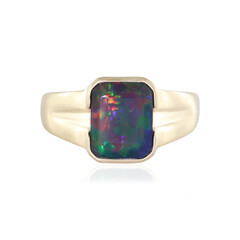 Anillo en oro con Ópalo de Mezezo (de Melo)
