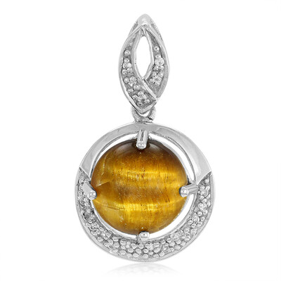 Colgante en plata con Ojo de tigre