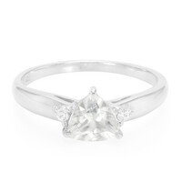 Anillo en plata con Berilo del Himalaya