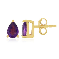 Pendientes en plata con Amatista