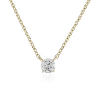 Collar en oro con Diamante IF (G)  (de Melo)