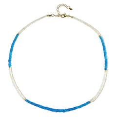 Collar en plata con Ópalo de Welo