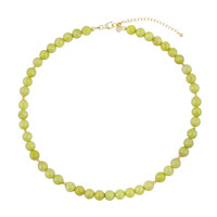 Collar en plata con Ópalo pistacho