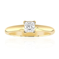 Anillo en oro con Diamante IF (D)
