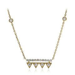Collar en oro con Diamante I1 (G) (CIRARI)