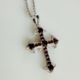 Collar en plata con Granate