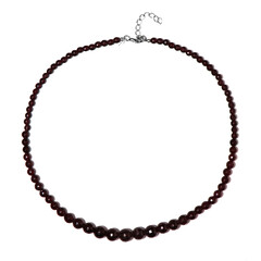 Collar en plata con Granate de la India