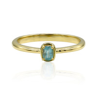 Anillo en oro con Grandidierita (AMAYANI)
