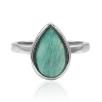 Anillo en plata con Amazonita