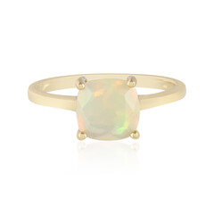 Anillo en oro con Ópalo de Welo